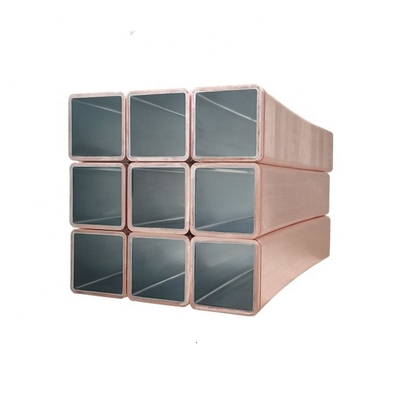 CuAg Rectangular Copper Mold Tube Continuous Casting 220mm