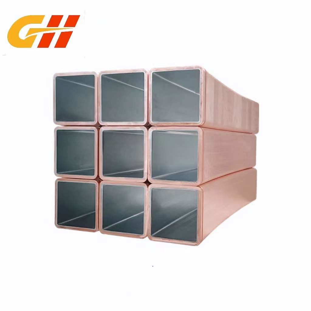 Ni-Co-Cr Copper Square Tube 150mm Con Cast Machine Ccm Mould Tube